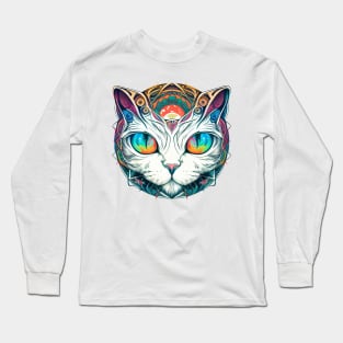 Trippy Meow Meow Long Sleeve T-Shirt